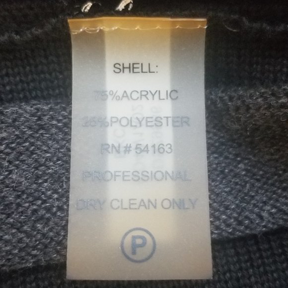 Calvin Klein Vertical Stripe Knit Long Sleeve Sweater Dress - Picture 7 of 14